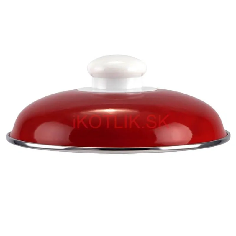 Smaltovaný kastról s pokrievkou 5 L červený + pikantná zmes korenia 50 g Kotlíkový guláš