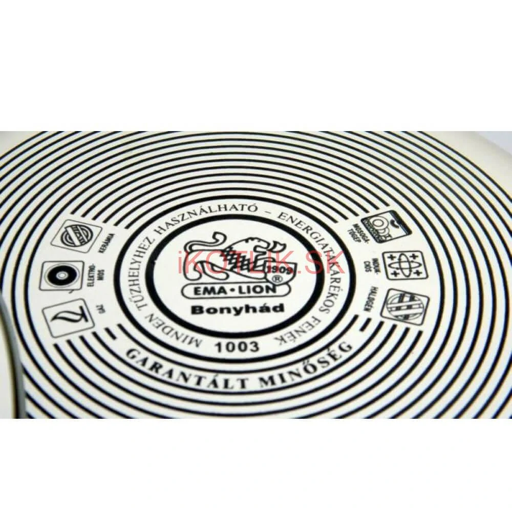 Smaltovaný hrniec s kvetinovým vzorom – Trnky 3 l + pokrievka