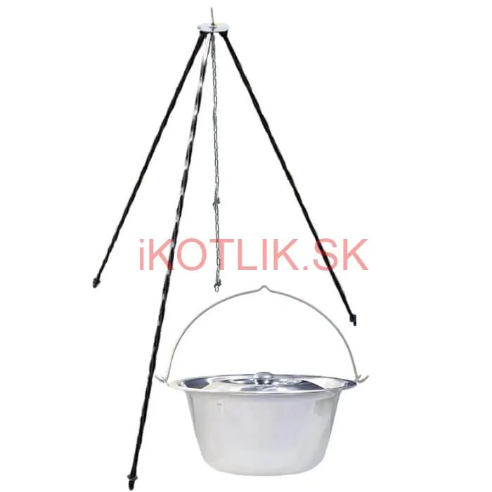 Nerezový kotlík 14 L INOX + pokrievka + stojan CLASSIC