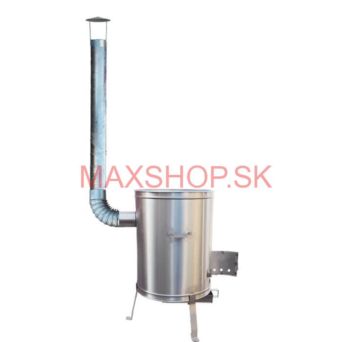 Nerezová kotlina pod kotlíky 45 cm LUX