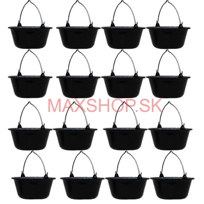 Servírovacia súprava SMALT BLACK 16 ks