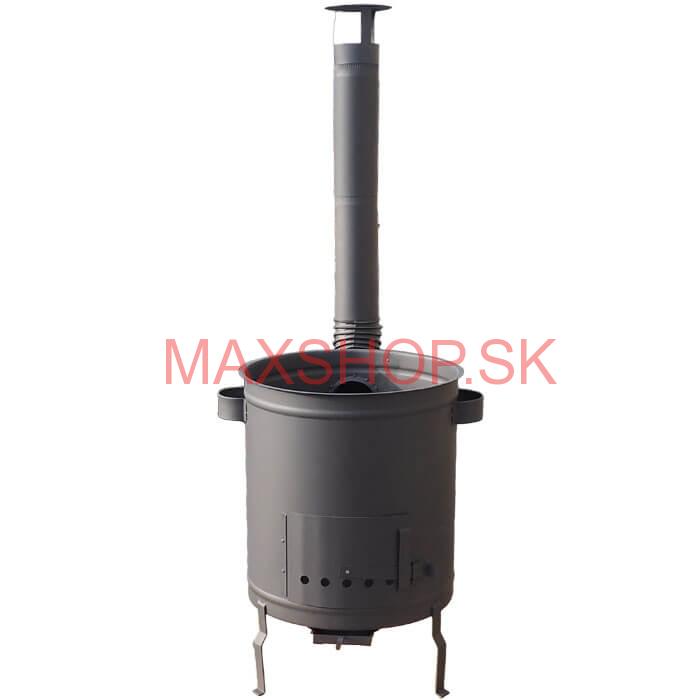 Hrubostenná kotlina 36 cm (1,5 mm) STRONG + žiaruvzdorná farba Plus 600