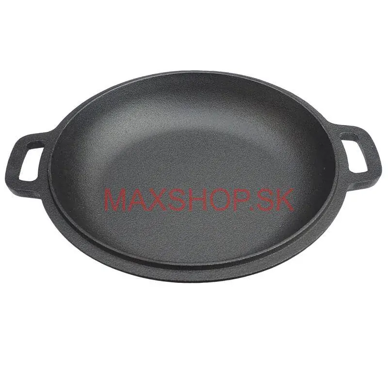 Liatinový hrniec s pokrievkou 2 v 1