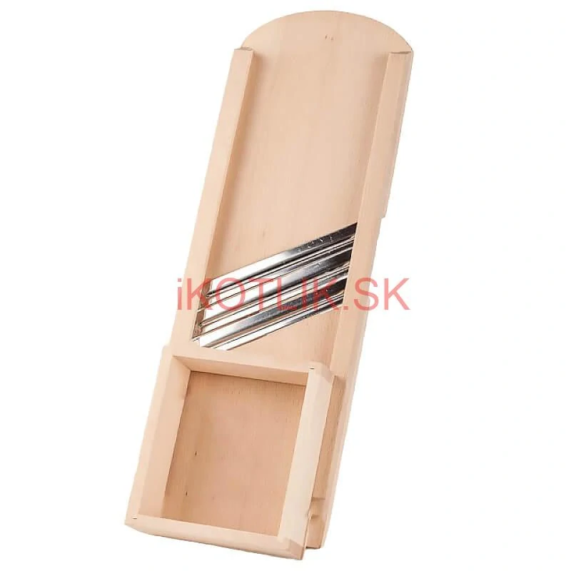 Ručný drevený krájač kapusty 3 nože 56 x 19 cm (malý)