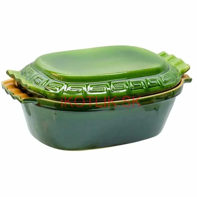 Rímska misa / pekáč z glazovanej terakotovej hliny 6 l