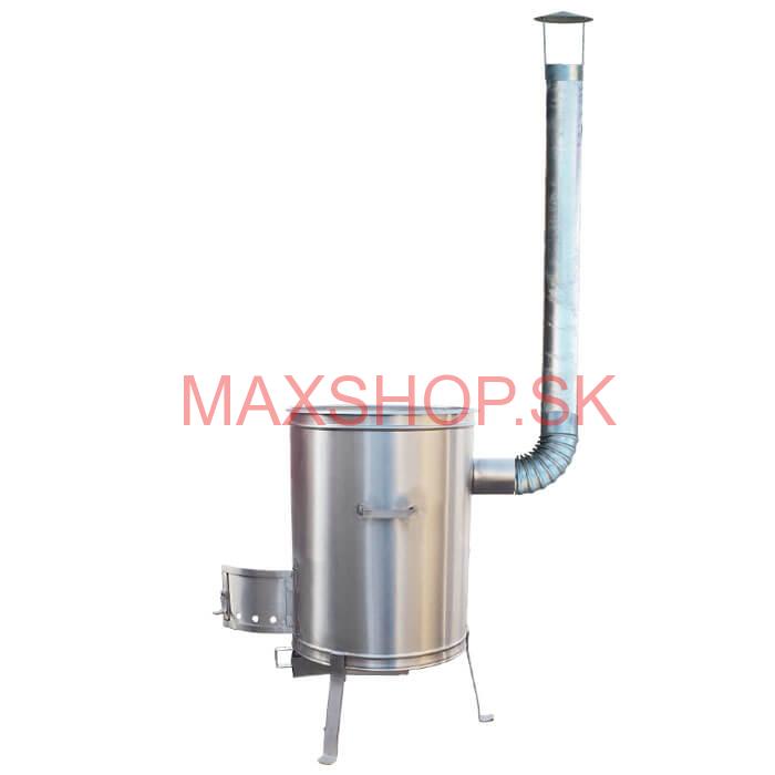 Nerezová kotlina pod kotlíky 45 cm LUX