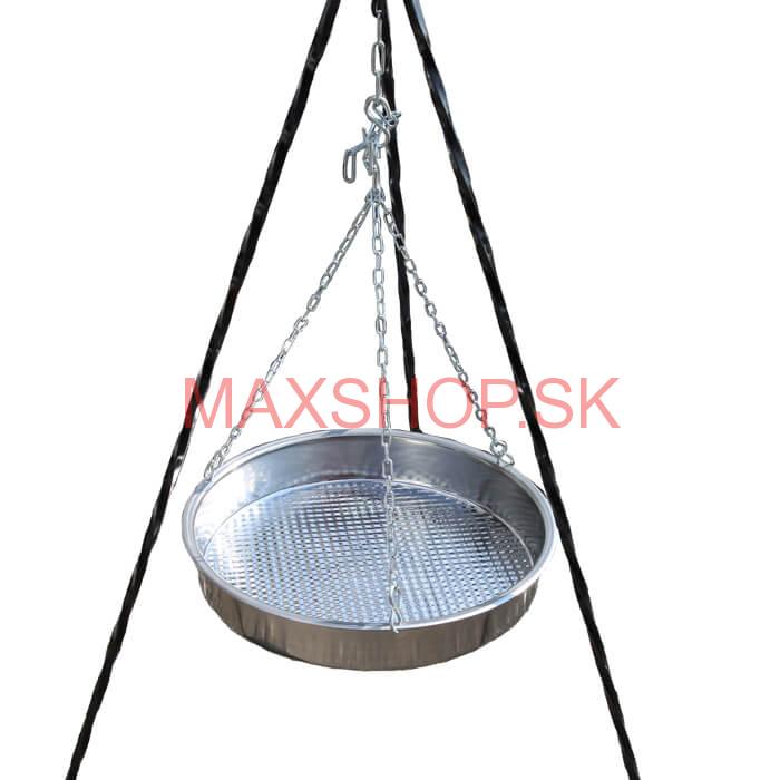 Nerezová panvica s retiazkou 49 cm