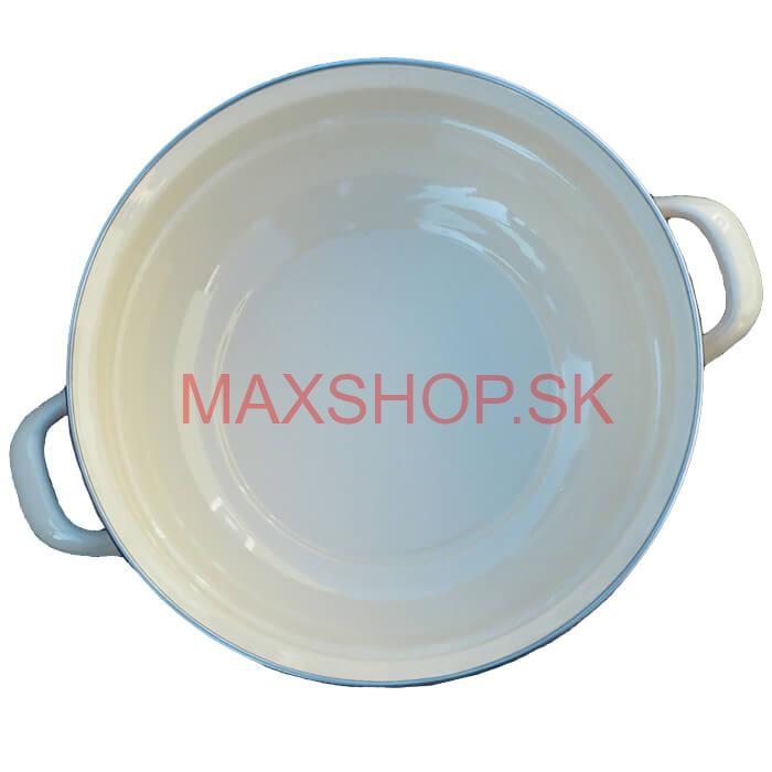 Smaltovaná misa 24 cm bežová