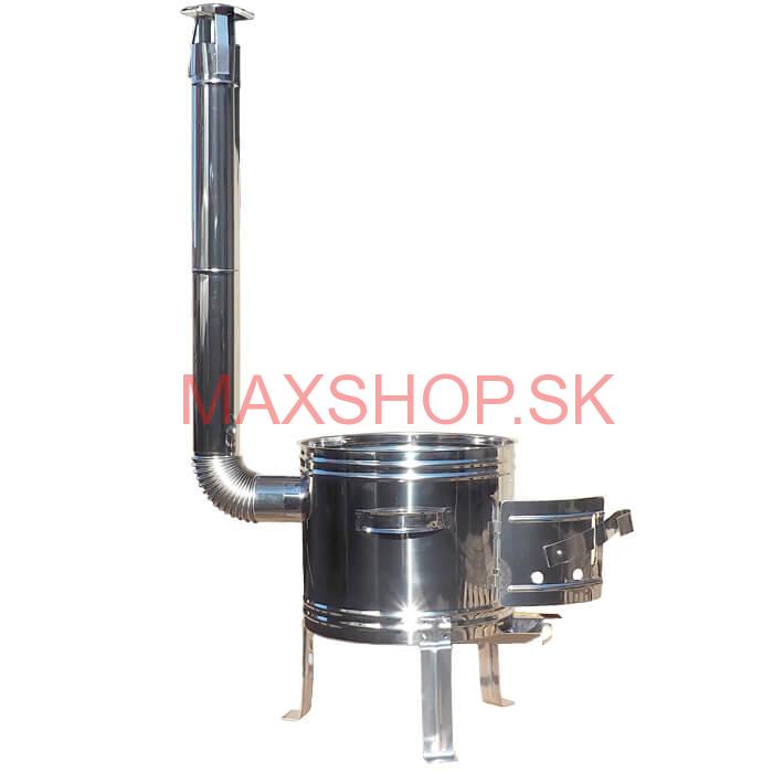 Nerezová kotlina s antikorovou úpravou 36 cm INOX