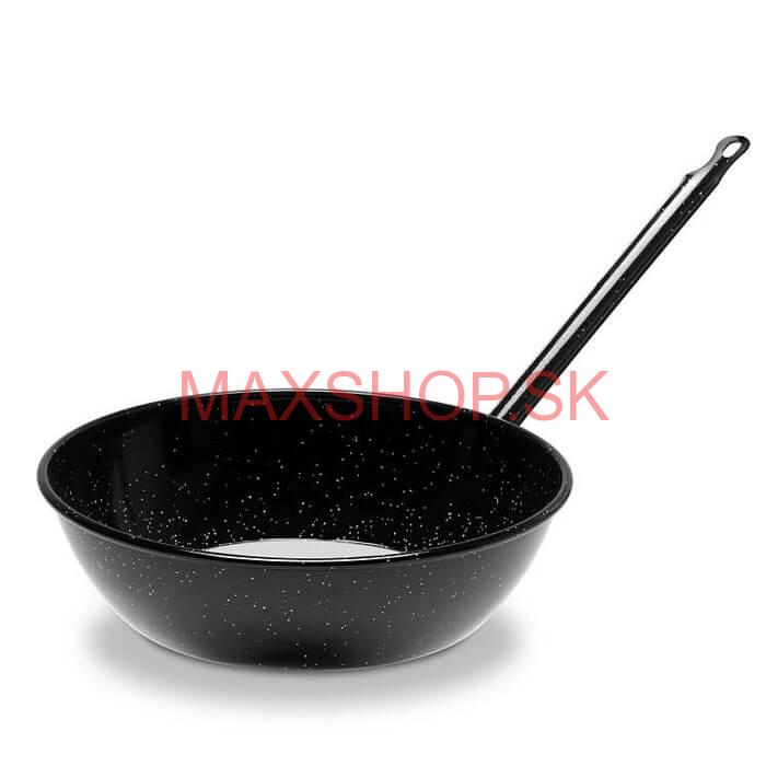 Smaltovaná vysoká panvica 30 cm