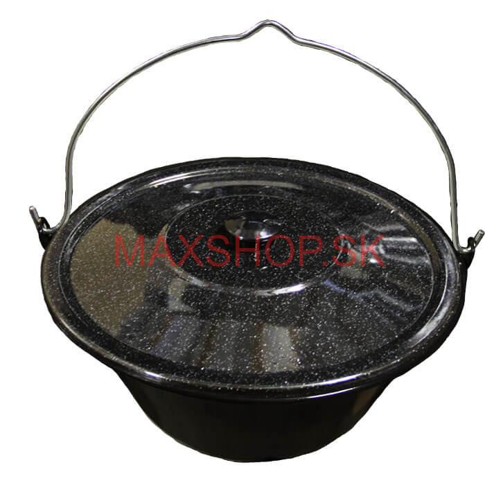 Smaltovaný kotlík 25 L + pokrievka