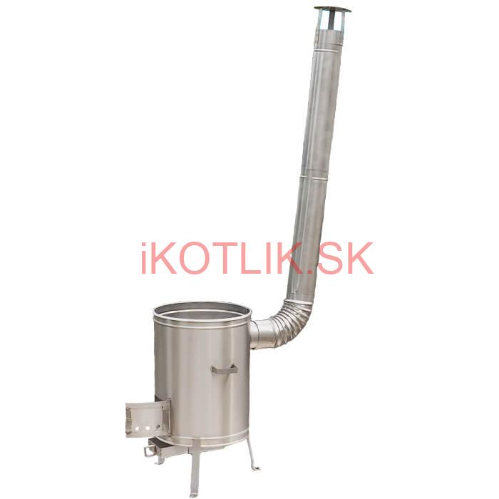 Nerezová kotlina pod kotlíky 33 cm LUX