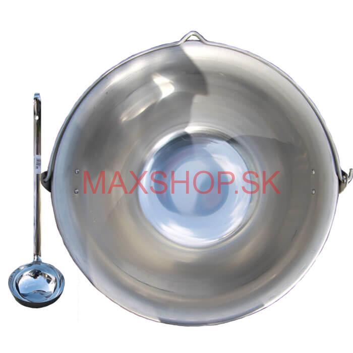 Nerezový kotlík 10 L + antikórová naberačka