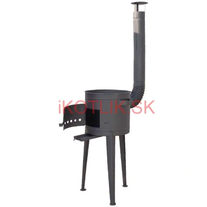 Vysoká kotlina 42 cm (2,0 mm) HODO + žiaruvzdorná farba PLUS 600