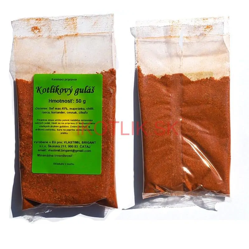 Smaltovaný hrniec s pokrievkou 6,9 L červený + pikantná zmes korenia 50 g Kotlíkový guláš