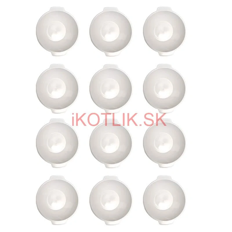 Sada 12 ks: Plastová miska na fajnový kotlíkový guláš a polievky – 500 ml