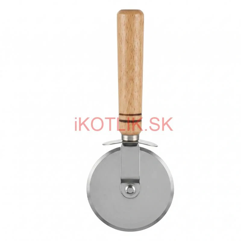 Krájač na pizzu s drevenou rukoväťou 22 cm